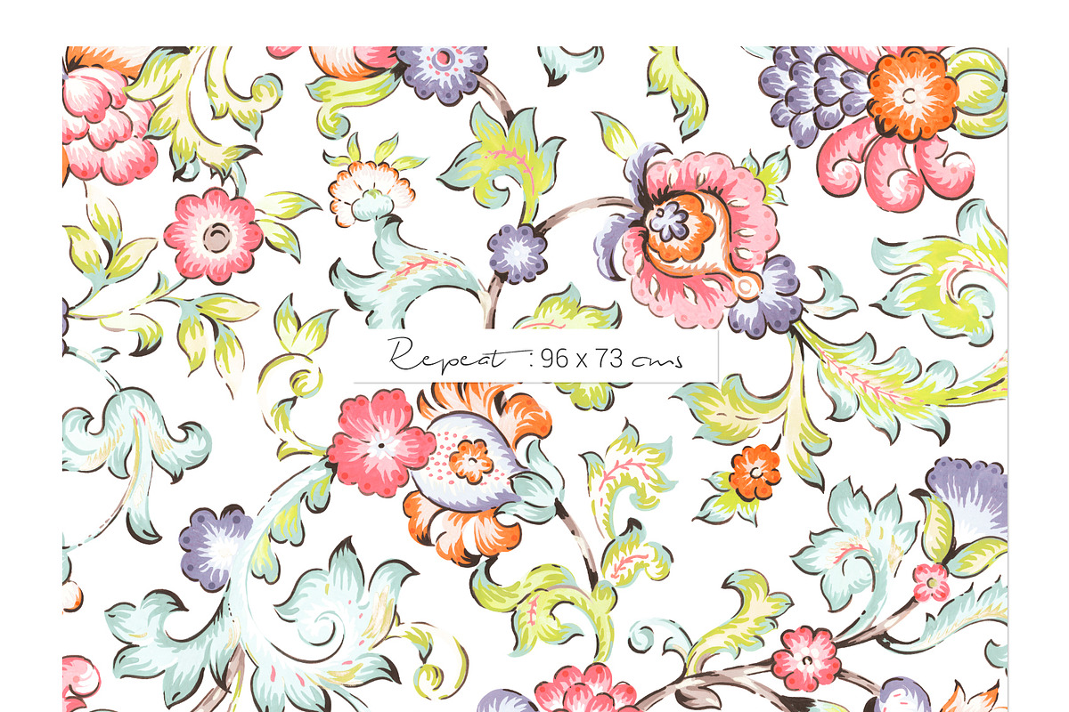Jali, Hand painted Patterns & More, a Pattern Graphic by Pink Linen