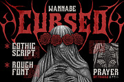 Krondos Typeface, a Blackletter Font by alit design (Thumbnail 1 of 17)