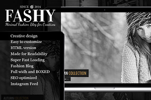 Fashy - Fashion Blog WordPress Theme