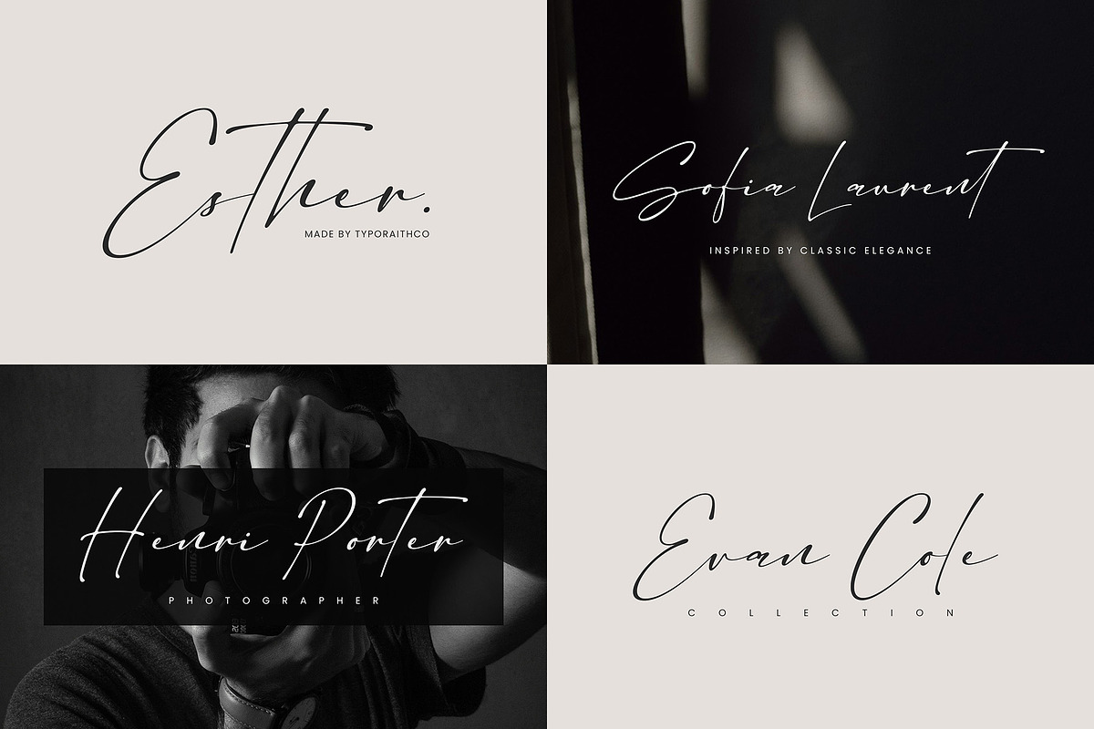 Font Bundle Collection, a Serif Font by Typoraith Co (Photo 3 of 10)