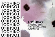 Toshiko – Minimal & Clean Sans, a Sans Serif Font by Local Desk Designstudio (Thumbnail 12 of 13)