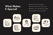 Sleep Doodle Icon Set, an Outline Icon by Vectors Market (Thumbnail 2 of 8)