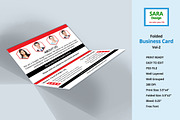 Folded Business Card Vol-2, a Business Card Template by SR Design (Thumbnail 5 of 6)