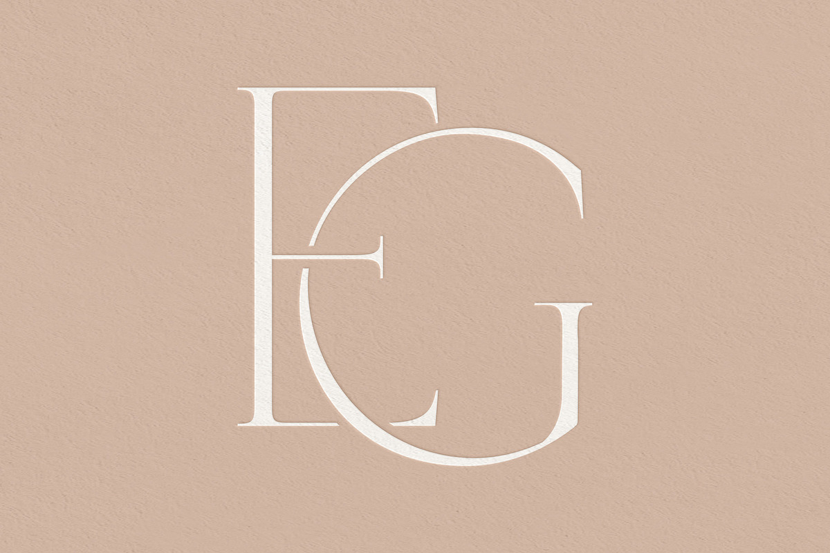EG monogram, a Branding & Logo Template by LINKED LETTERS STUDIO (Photo 1 of 2)