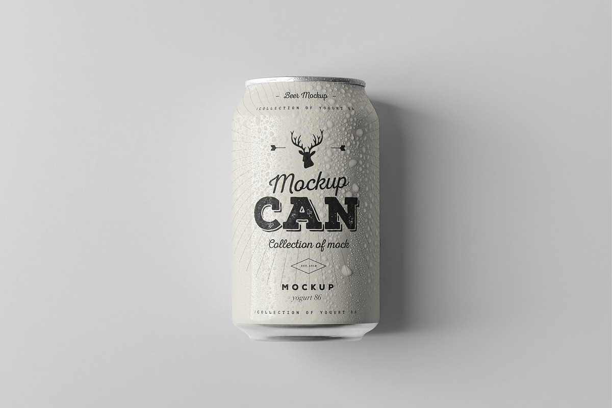 Can Mock-up 6, a Cups & Container Mockup by Yogurt86 (Photo 9 of 9)