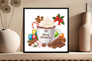 Christmas Cocoa PNG, an Illustration by Black Bird Studio (Thumbnail 4 of 4)