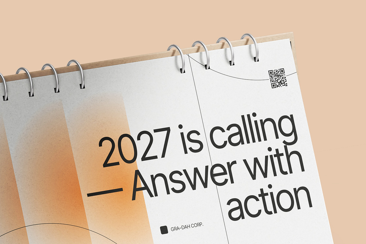 2026 Desk Calendar - Gradah preview 4