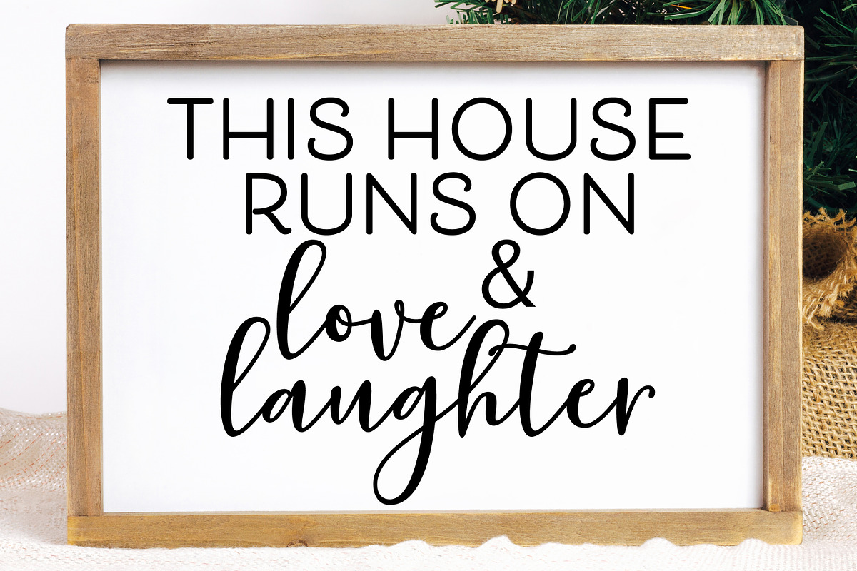 Family SVG Bundle Quotes for Home, a Decorative Illustration by SavanasDesign (Photo 4 of 13)