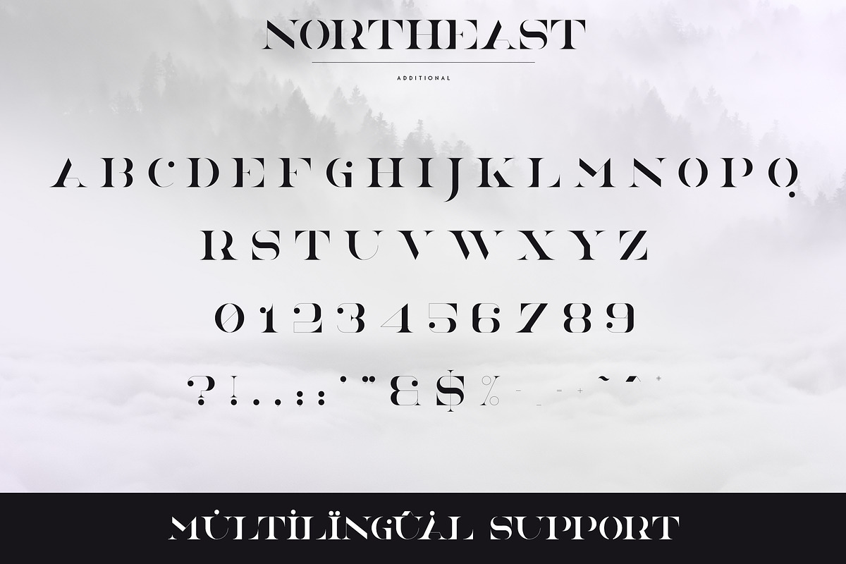 NorthEast - 4 serif fonts, a Serif Font by VP Fonts (Photo 11 of 12)