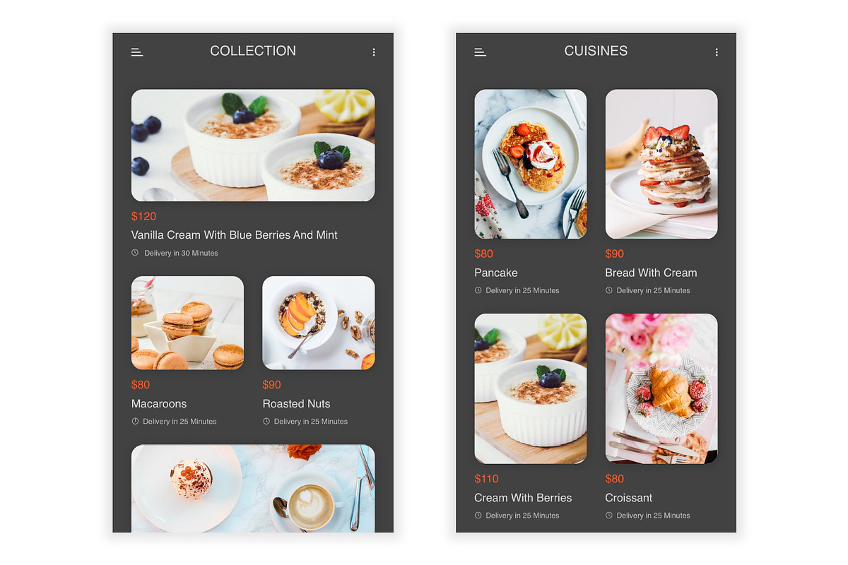 Food Order & Delivery UI Kit (AI), an UI Kit Template by themelove