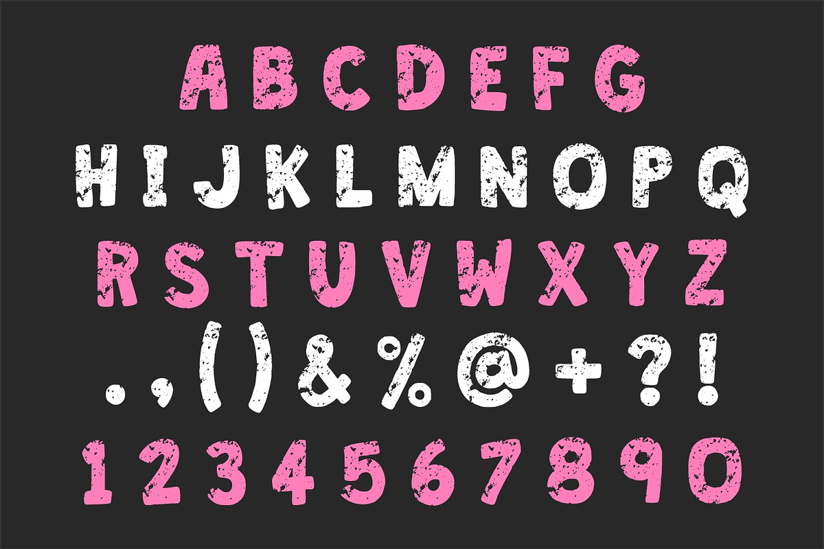 Cartoon Distress, a Blackletter Font by Fourteen Letter (Photo 6 of 6)