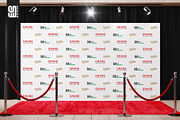 Step And Repeat Banner Mockup, an Advertising Mockup by SD Mockup