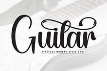 Guitar | Script Font