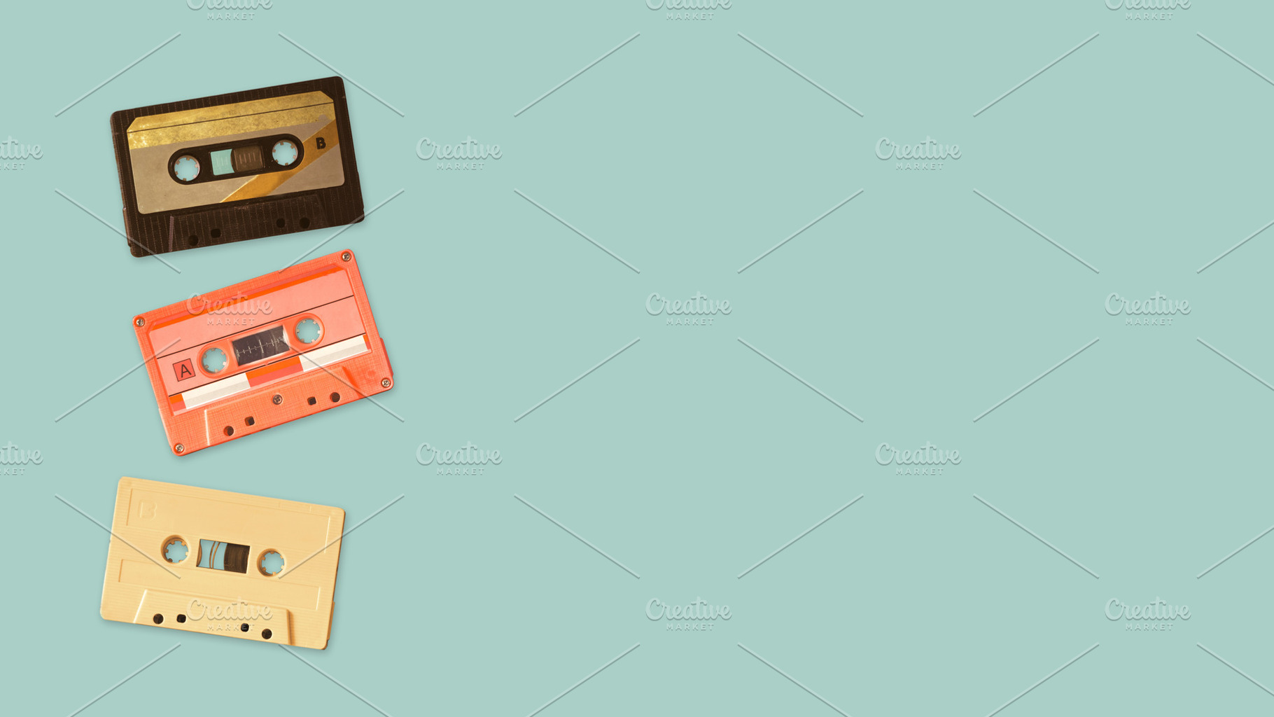 Tape cassette recorder, a Technology Photo by jakkapan
