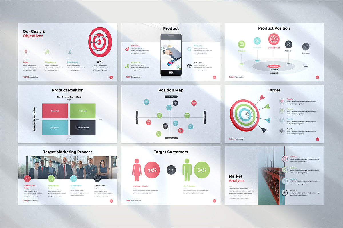 TUBA PowerPoint Template, a Presentation Template by WhiteGraphic (Photo 7 of 16)