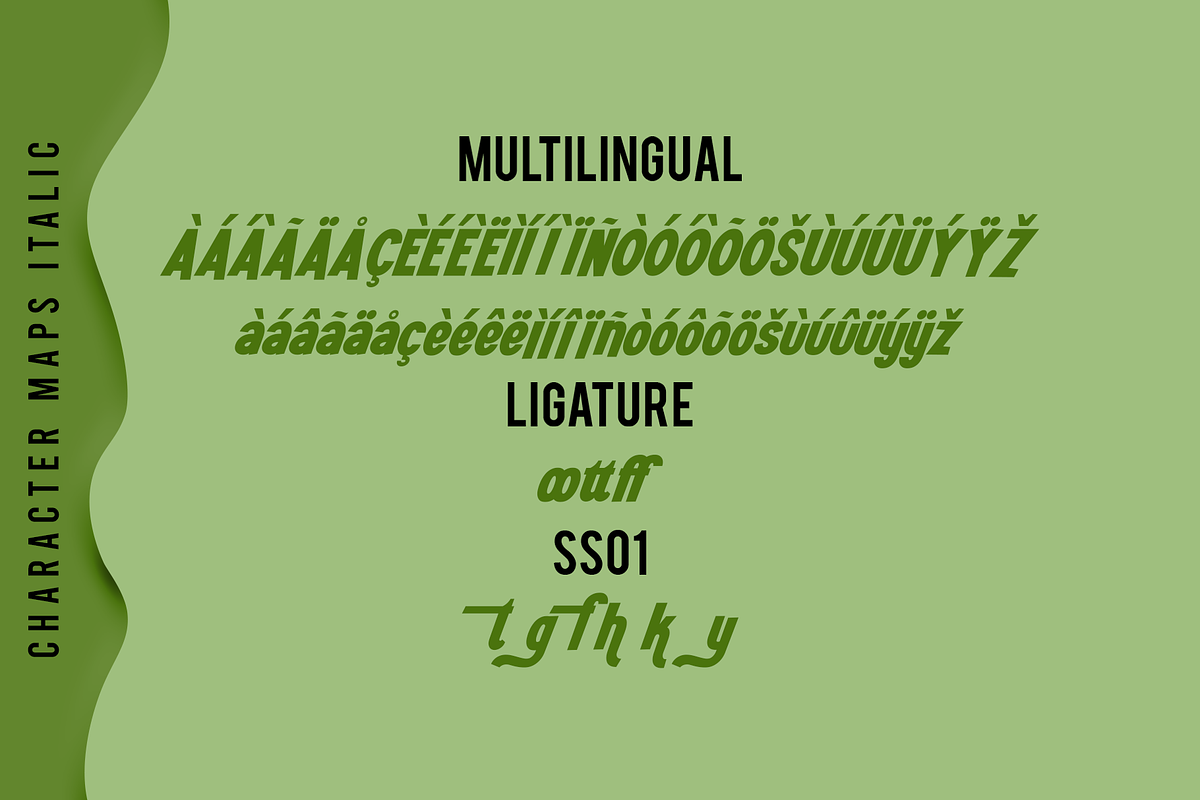 Mintmolly - Modern Decorative Font, a Sans Serif Font by overlaytemplates (Photo 6 of 6)