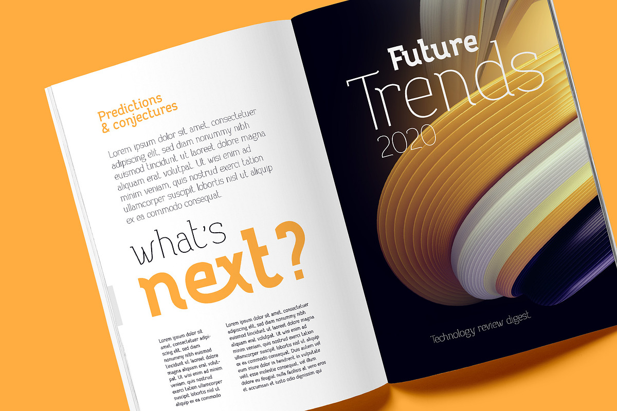 Practish font family preview 2