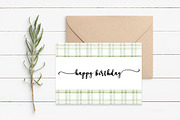 Watercolor Green & Brown Plaids, a Pattern Graphic by DailyMiracleDigitals,LLC (Thumbnail 6 of 8)