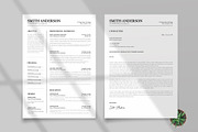 Minimal Resume CV | Canva | Word, a Resume Template by PixelStudio (Thumbnail 4 of 5)
