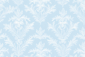 Seamless pattern, ornate damask pattern creating a seamless clas, a Pattern Graphic by Studio ANNA