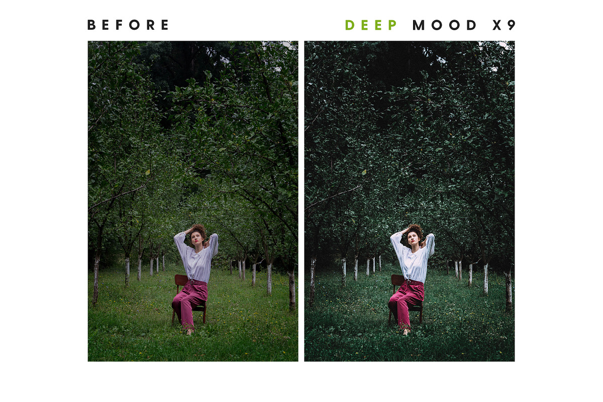 Deep Mood - Actions and Presets, an Action Add-On by Hydrozi Presets (Photo 17 of 29)