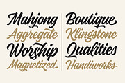 Kaleidos, a Script Font by Mika Melvas (Thumbnail 2 of 7)