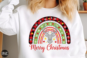 Merry Christmas Rainbow Sublimation, an Illustration by Libby Wishes