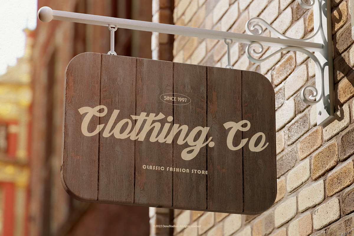 Naftaley Maryland Retro Bold Script, a Script Font by Denustudios (Photo 7 of 12)