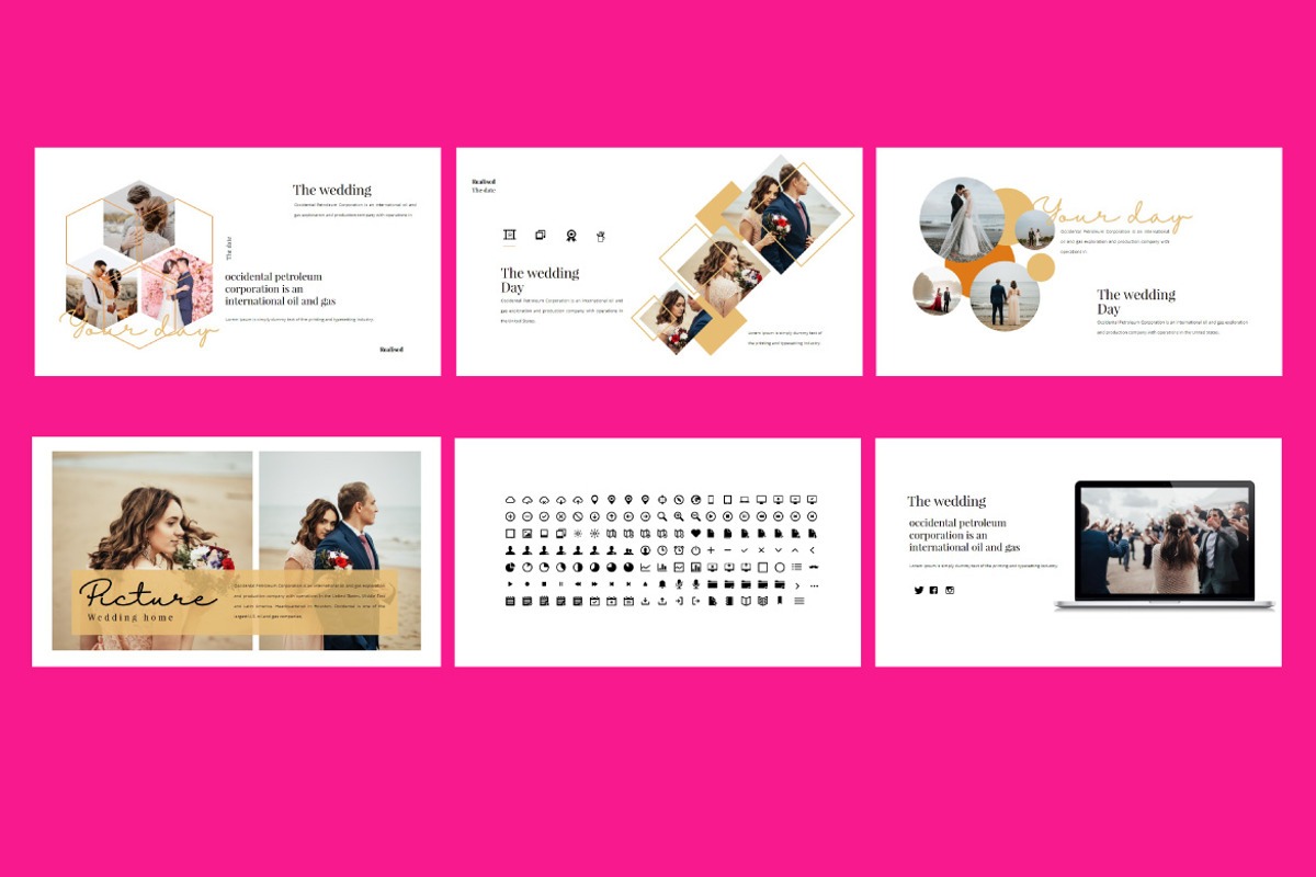 Wedding Ceremony Planner Powerpoint, a Presentation Template by Putra Khan (Photo 11 of 15)