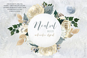 Neutral Beige Flowers Watercolor, a Texture Illustration by LABFcreations (Thumbnail 3 of 15)
