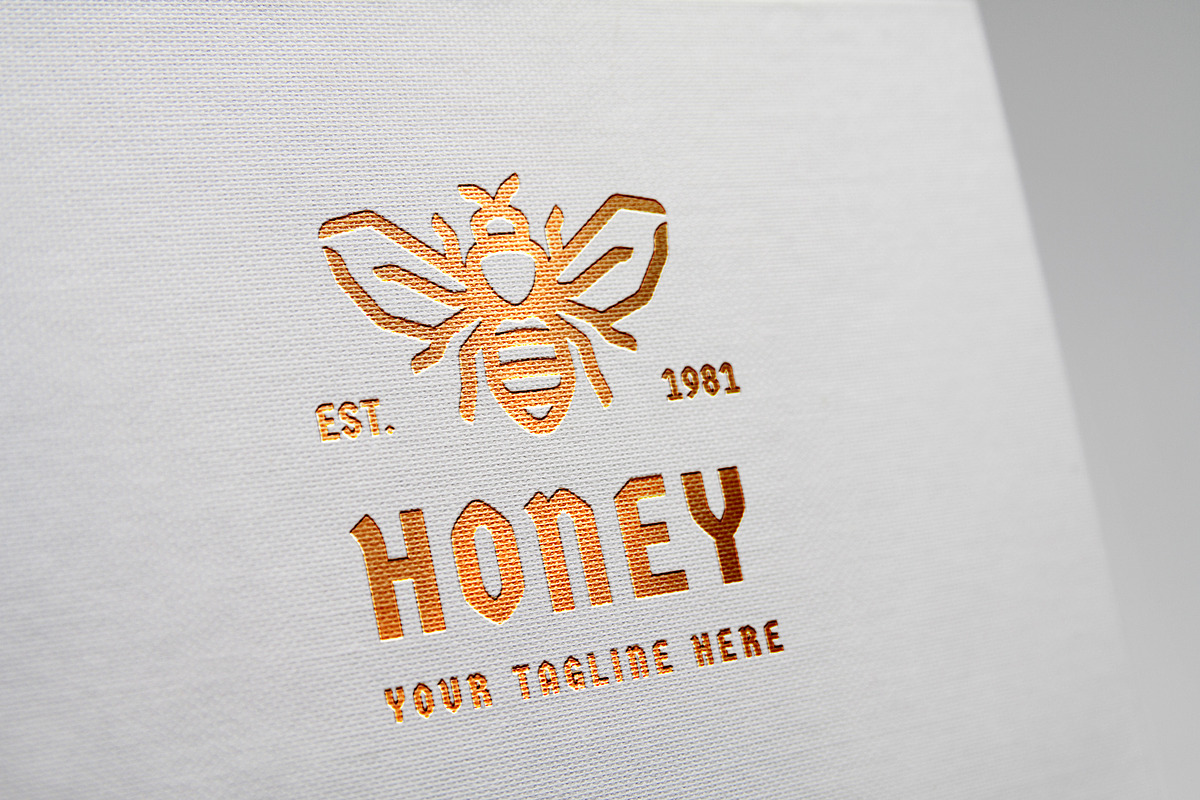 Bee Logo Template, a Branding & Logo Template by Snitovets (Photo 3 of 3)