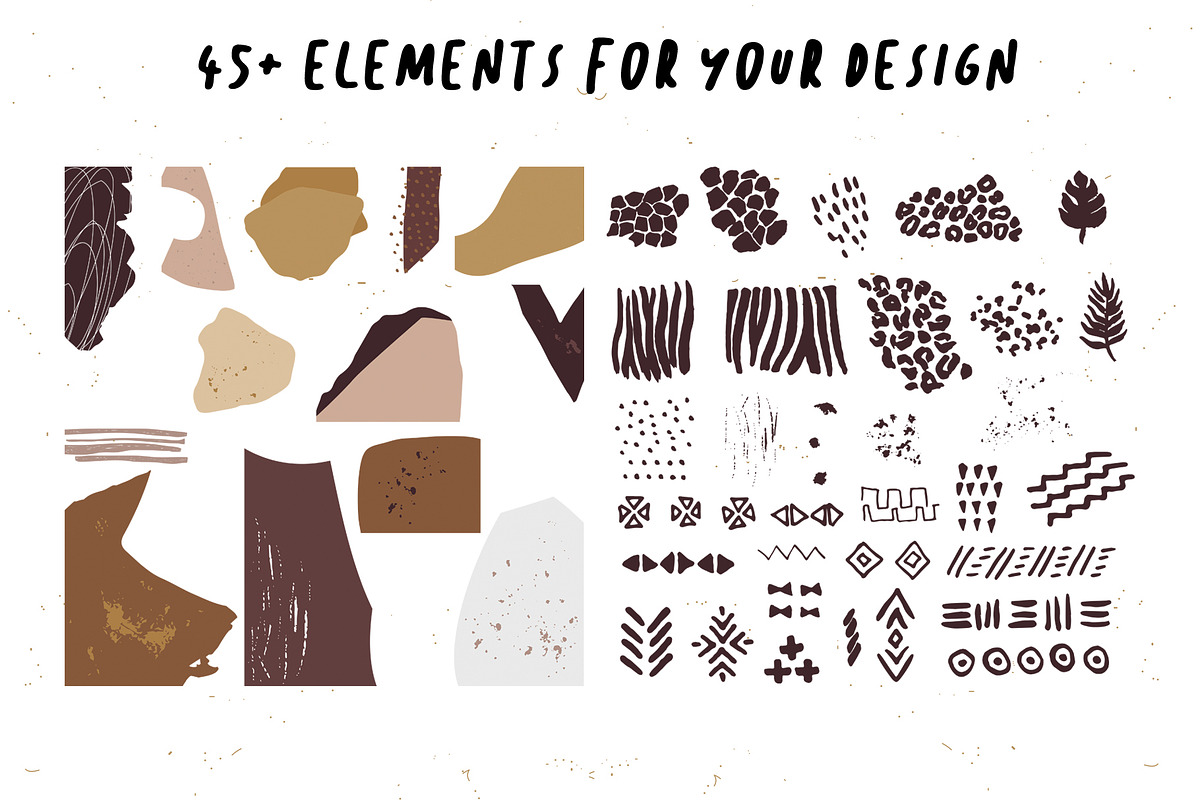 African Vibes alphabet collection, a Graphic by dasha mo (Photo 6 of 8)