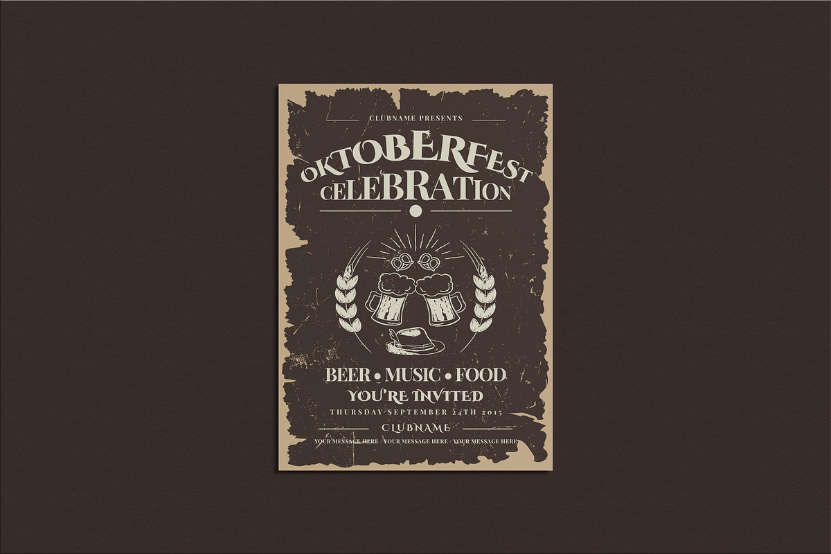 Oktoberfest Celebration Flyer preview 2
