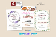 Mother's Day Brunch Invitations, an Invitation Template by Snapybiz (Thumbnail 2 of 10)