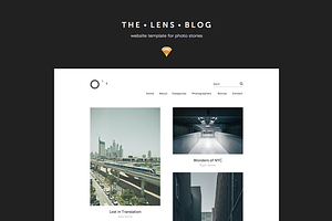 Minimal Blog / Portfolio Template