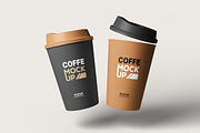 Coffe cup mockup sets, a Cups & Container Mockup by LOGTURNAL (Thumbnail 3 of 4)