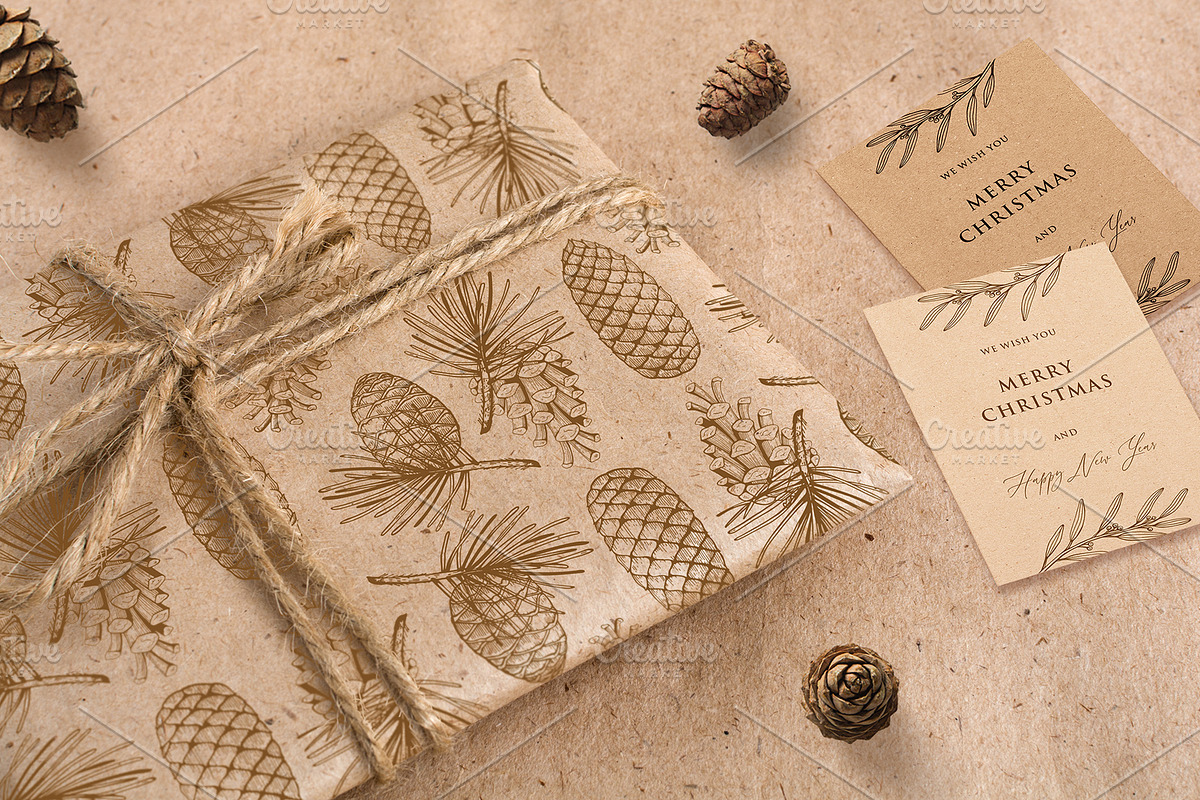 Christmas hand drawn set, a Decorative Illustration by Ekaterina (Photo 12 of 16)