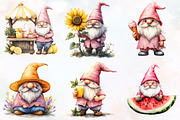 Summer Vintage Cute Gnome Sublimatio, an Illustration by RobertsArt (Thumbnail 6 of 6)