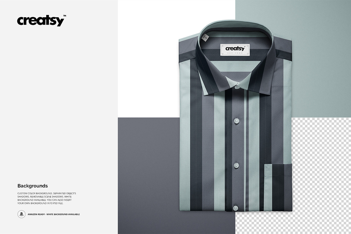 Folded Dress Shirt Mockup, a Shirt Mockup by Creatsy (Photo 6 of 8)