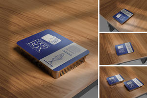 Alumunium Box Food Mockup