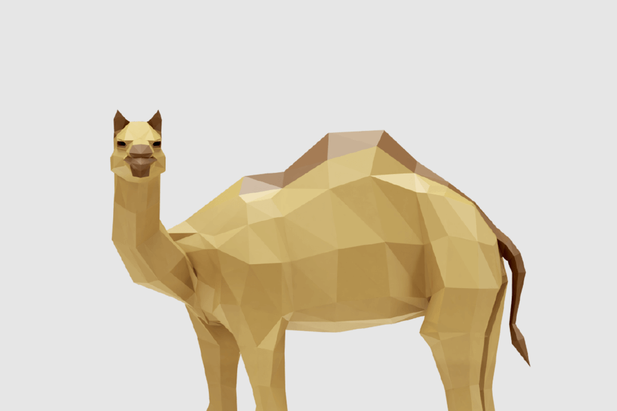 Camel, an Animal 3D Model by Studio Ochi (Photo 1 of 4)
