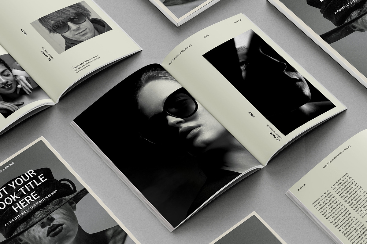 Book Template: InDesign & Canva, a Magazine Template by Work-Envance (Photo 2 of 13)