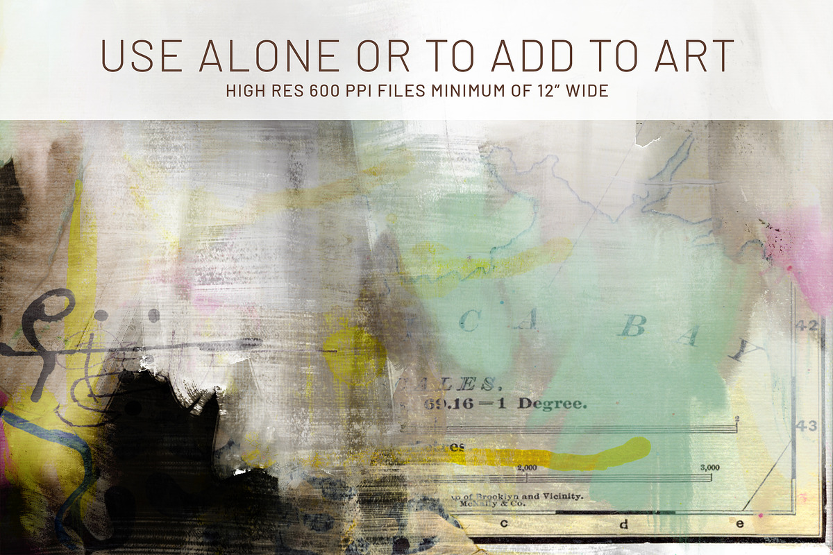 Mixed Media Grunge Backgrounds, a Brushes & More by DeloresArt (Photo 4 of 7)