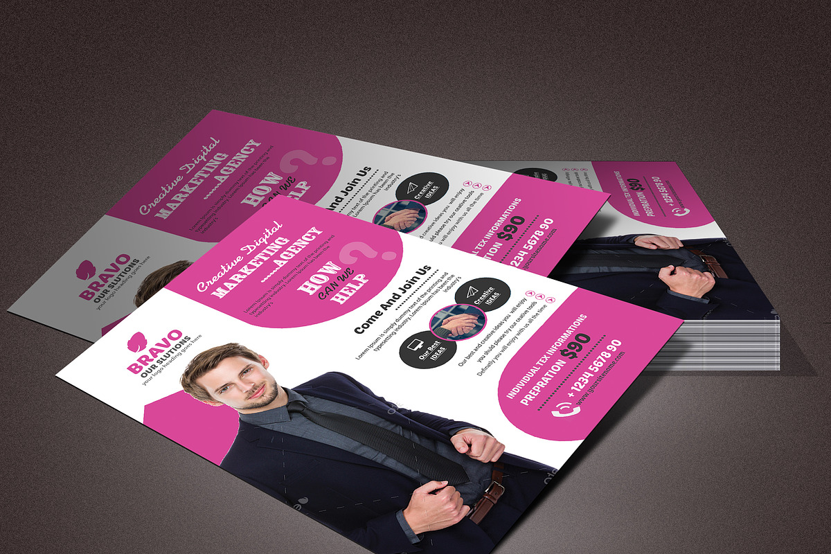 Modren Business Flyer, a Flyer Template by TheGraphicsWorld (Photo 2 of 3)