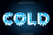 Glacial Freeze Bold Text Effect, a Templates & Theme by studiogstock (Thumbnail 1 of 2)