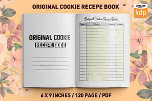 Original Cookie Recipe KDP Interior