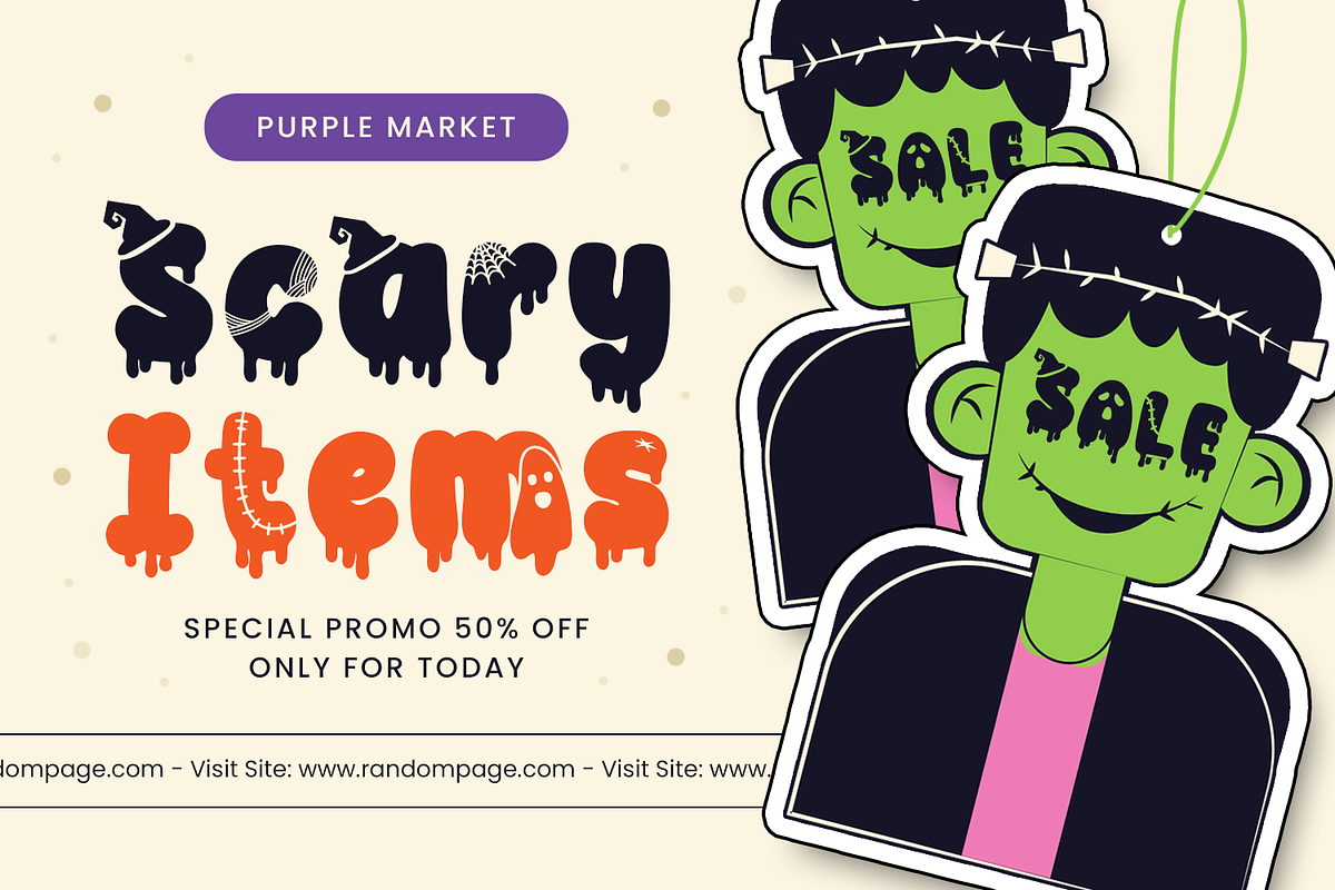 Spooky Halloween - Halloween Font, a Handwritten Font by Umitype (Photo 5 of 9)