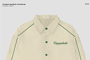 Coach jacket mockup, an Apparel Mockup by Voyage Studio (Thumbnail 2 of 3)