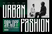 Saneoz || Modern Condensed Dosplay, a Sans Serif Font by Ermedia Studio (Thumbnail 2 of 10)
