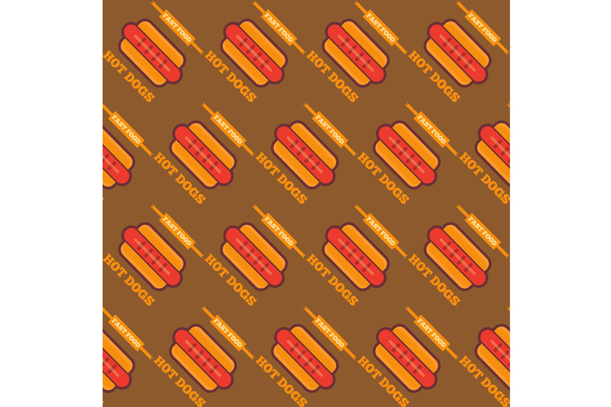 two fast food seamless backgrounds preview 2